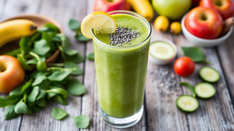 Smoothie Verde Energético