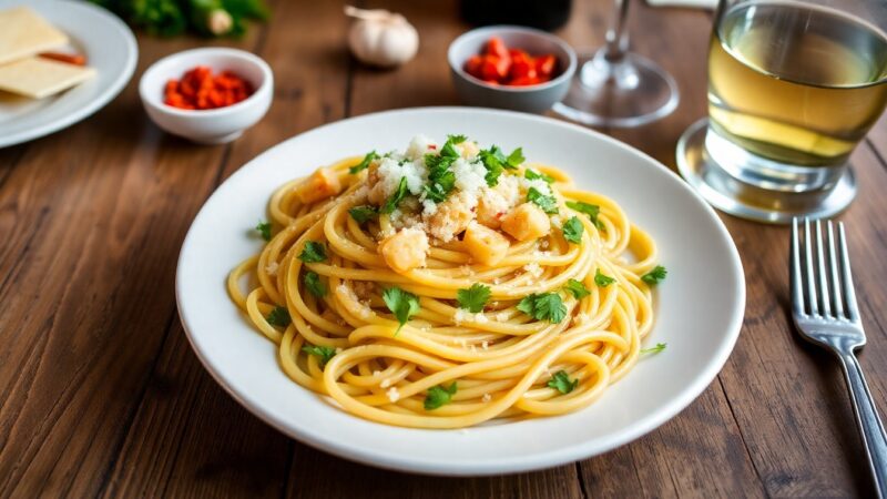 Macarrão ao Alho e Óleo em 15 Minutos